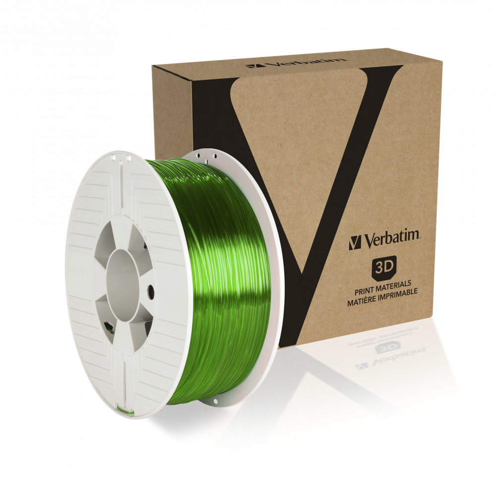Verbatim 3D FILAMENT PET-G 1KG GRN TRANS