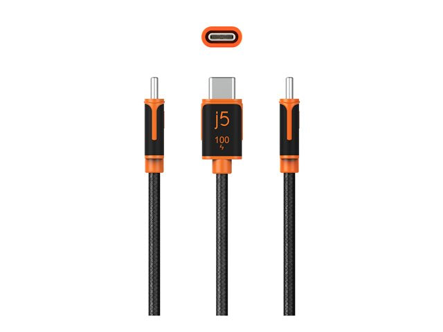 J5CREATE USB-C 100W SYNC CHARGE CABLE