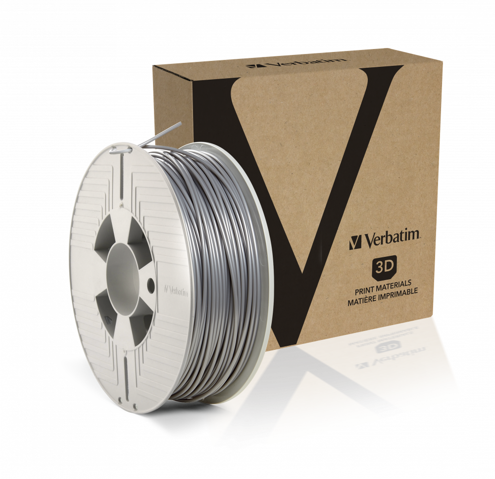 Verbatim PLA 2.85MM SLVR/METAL GREY 1KG