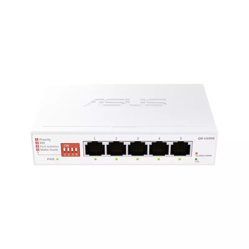 ASUS 5-PORT UNMANAGED SWITCH QG-U1050