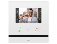 2N® INDOOR VIEW ANSWERING UNIT WITH FULL-SCREEN VIDEO (White)