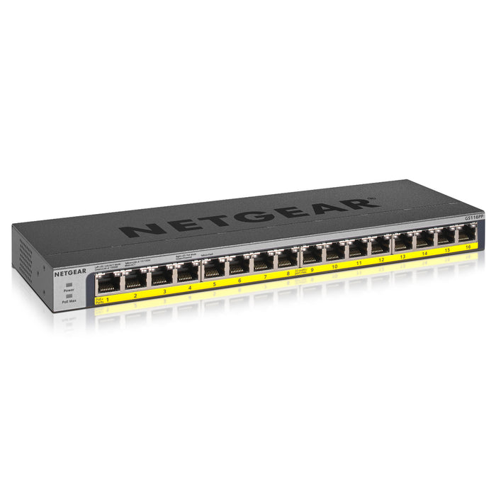 NETGEAR GS116PP PROSAFE 16 GIG POE
