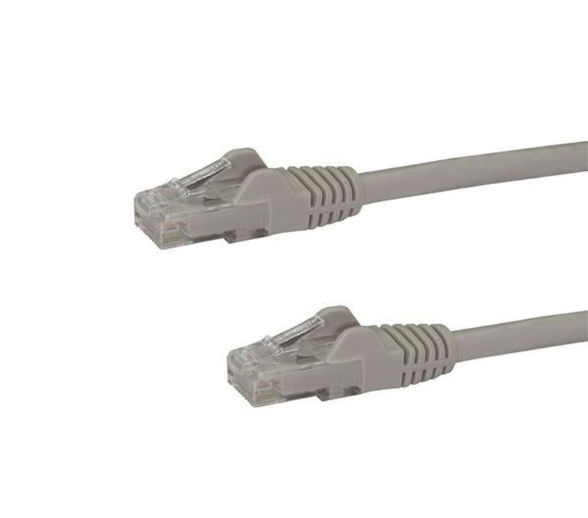100 ft Gray Snagless Cat6 UTP Patch Cable - ETL Verified