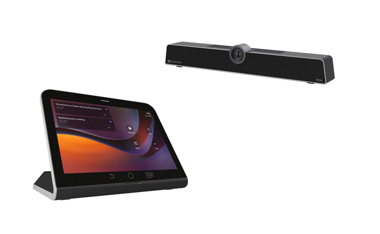 Teams RXV81 Video Collaboration Bar (MTRfA) Bundle 10 with RX-PAD Room Touch Controller