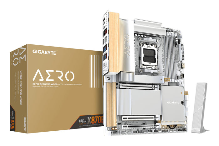 GIGABYTE AM5 X870E AERO X3D WOOD