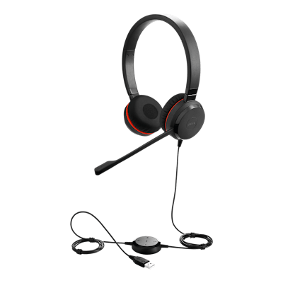 Jabra EVOLVE 30 II Duo USB-C Headset - MS