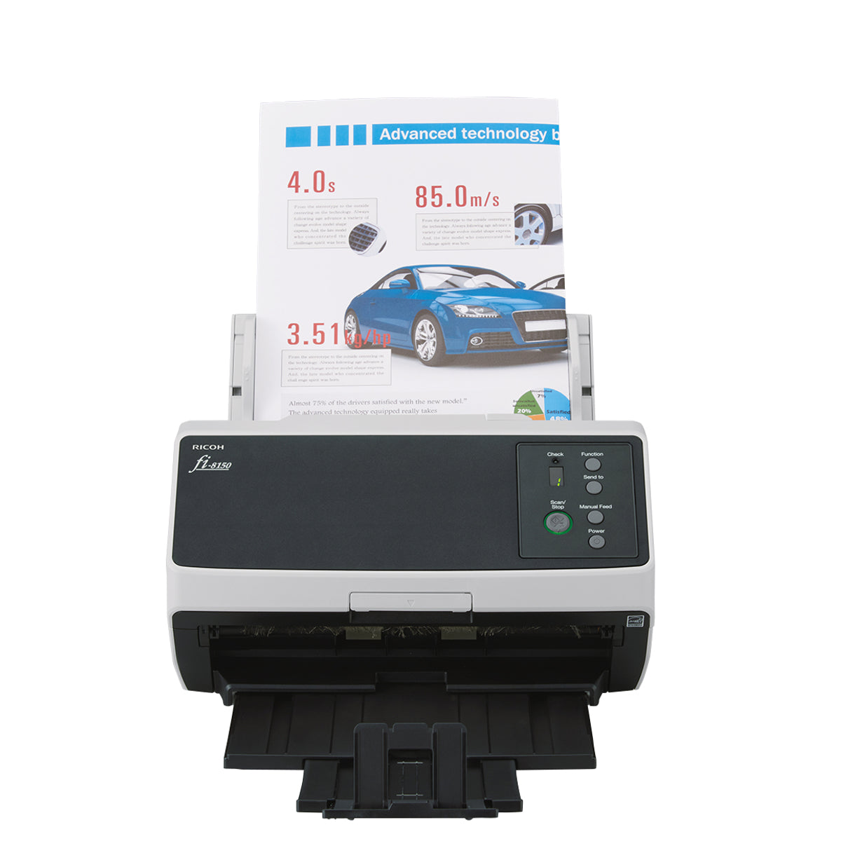 RICOH fi-8150 A4 Ethernet USB Scanner