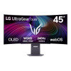 LG UltraGear 45GX90SA-B 45" Curved OLED WQHD 240Hz 0.03ms G-Sync Gaming Monitor with webOS