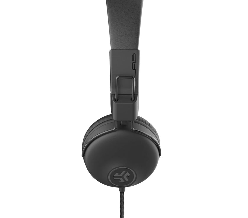 JLab Studio Wired On Ear Headphones Black