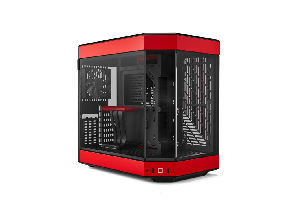 HYTE Y60 MID TOWER CASE RED