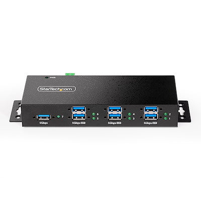 StarTech 7-PORT MANAGED INDUSTRIAL USB HUB 5GBPS