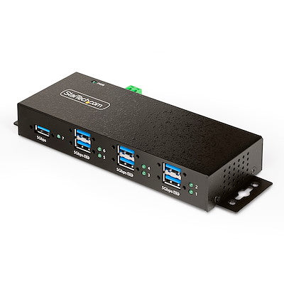 StarTech 7-PORT MANAGED INDUSTRIAL USB HUB 5GBPS