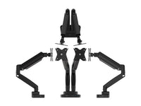 J5CREATE ERGONOMIC DUAL MON MOUNT W/DOCK