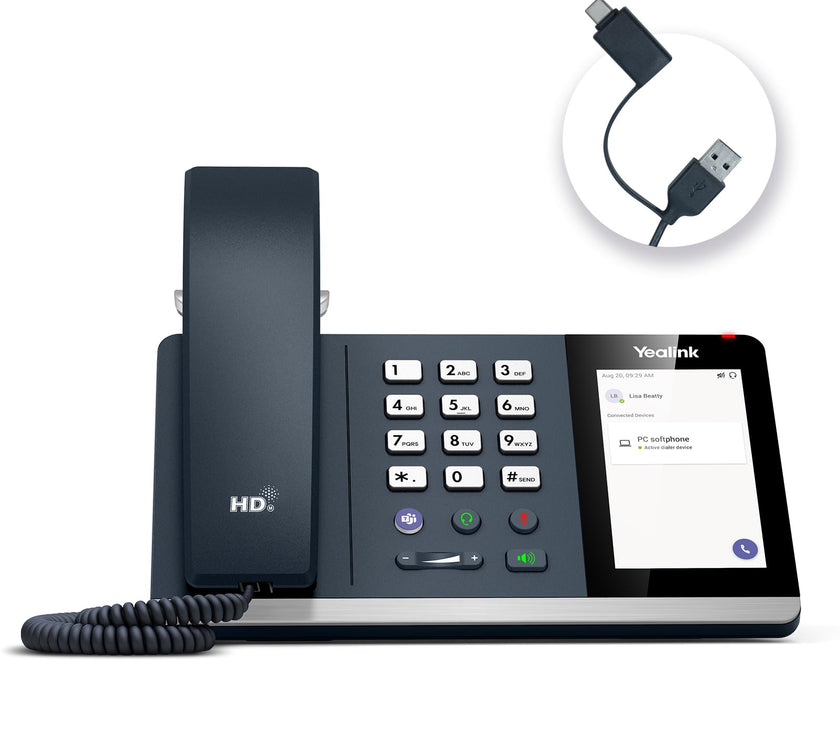Yealink MP45 USB phone for Microsoft Teams (without PSU)
