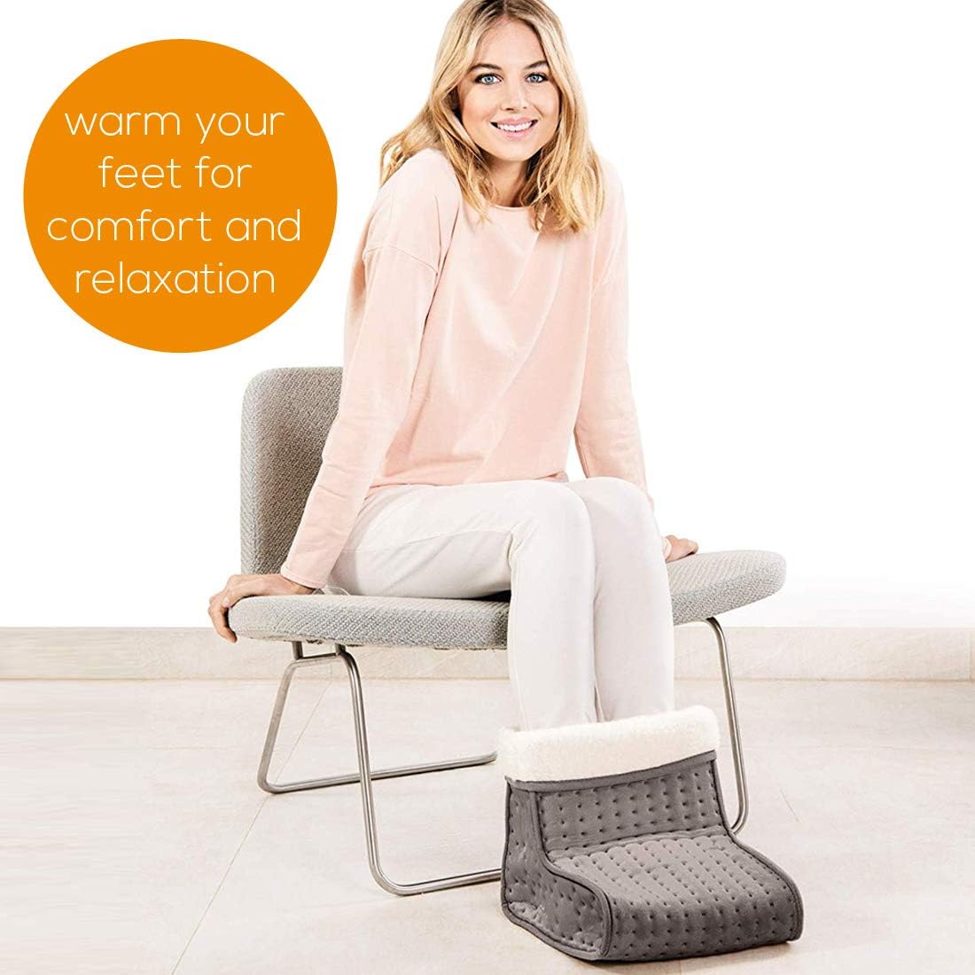 BEURER FW20 COSY FOOTWARMER TAUPE