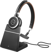 Jabra Evolve 65 SE UC Mono with Jabra LINK 390 USB-A and Charging Stand *EOL*
