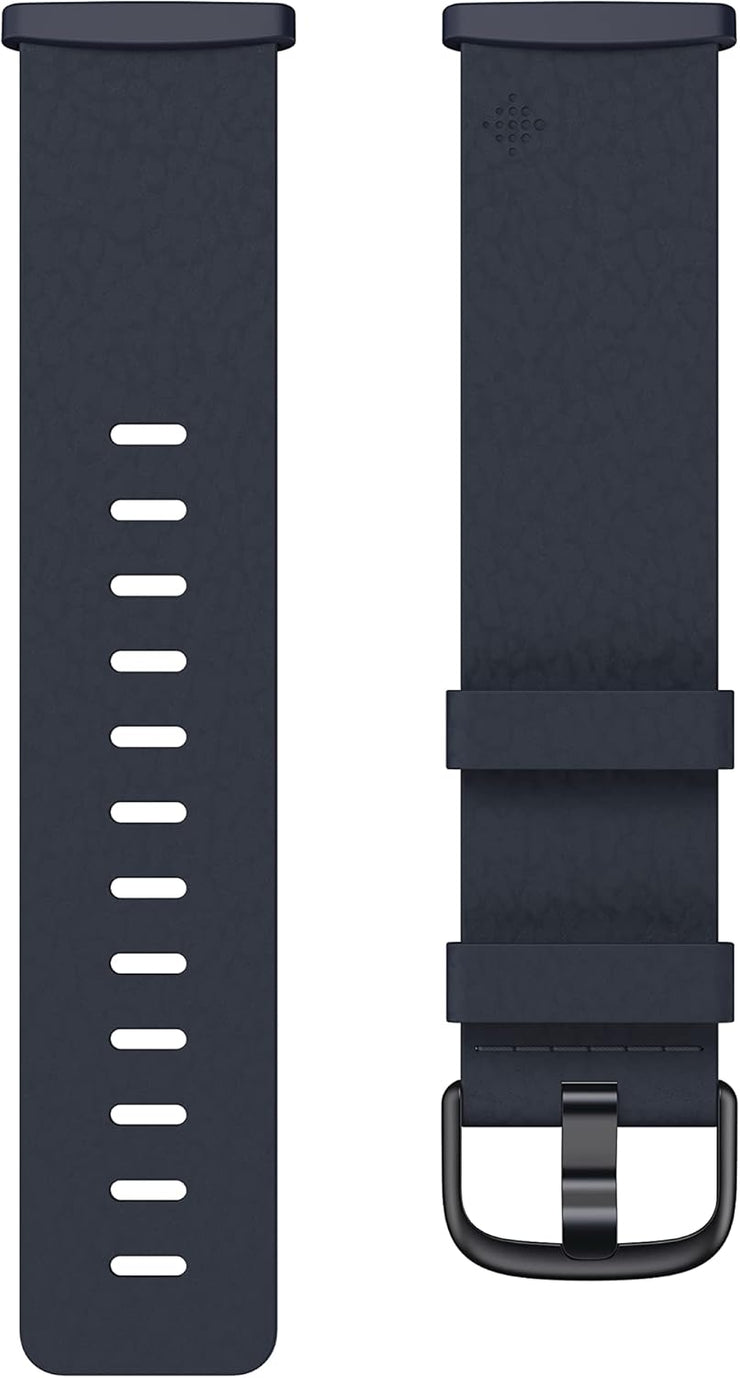 Fitbit Vegan Leather Band, 24mm Attach,Indigo,Large