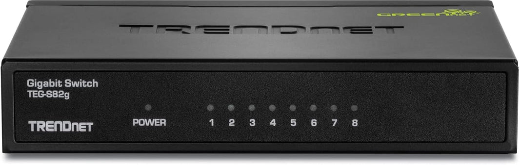 TRENDNET 8-PORT GB GREENNET SWITCH /W METAL CASE