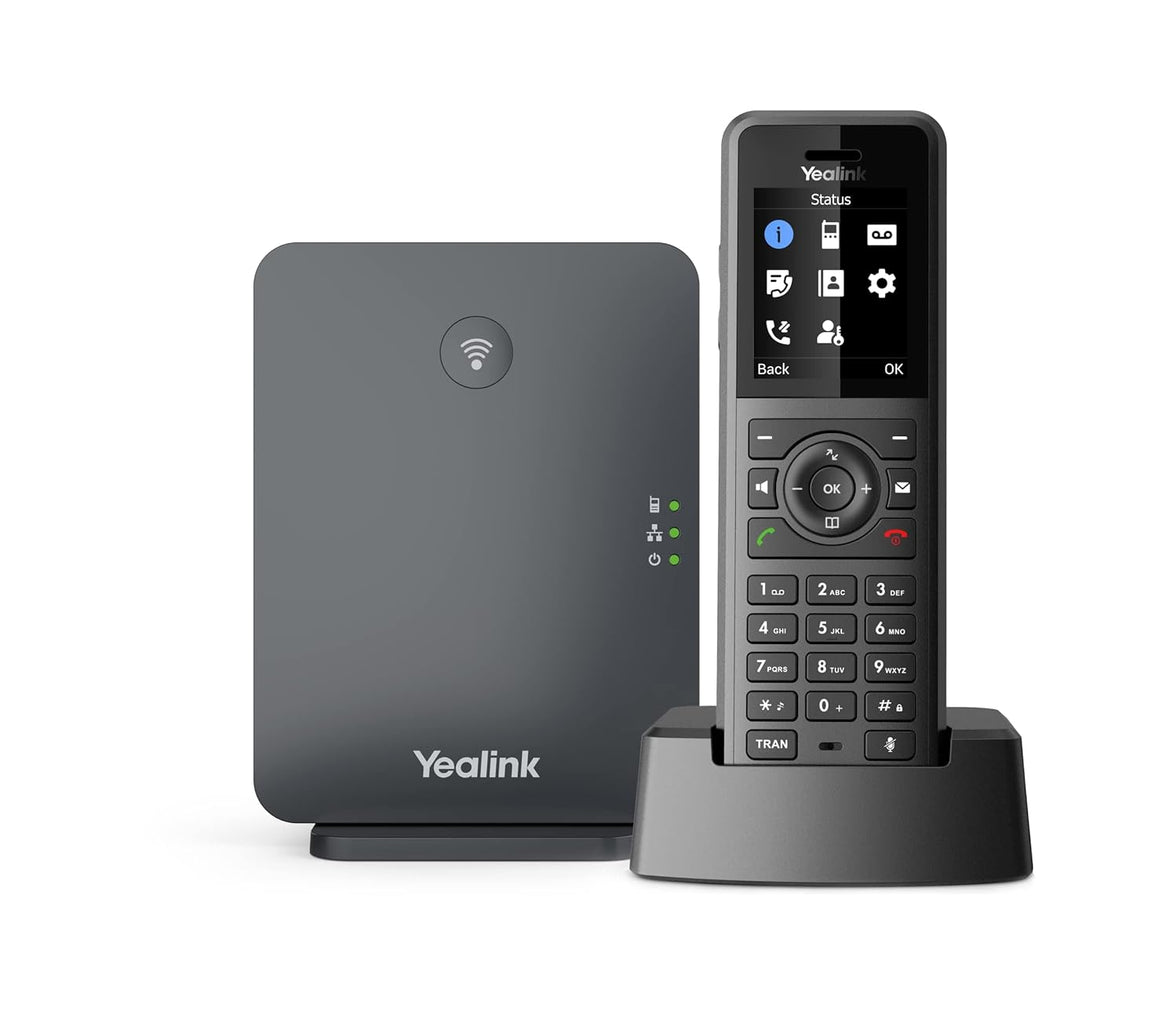 Yealink W77P IP phone Black TFT