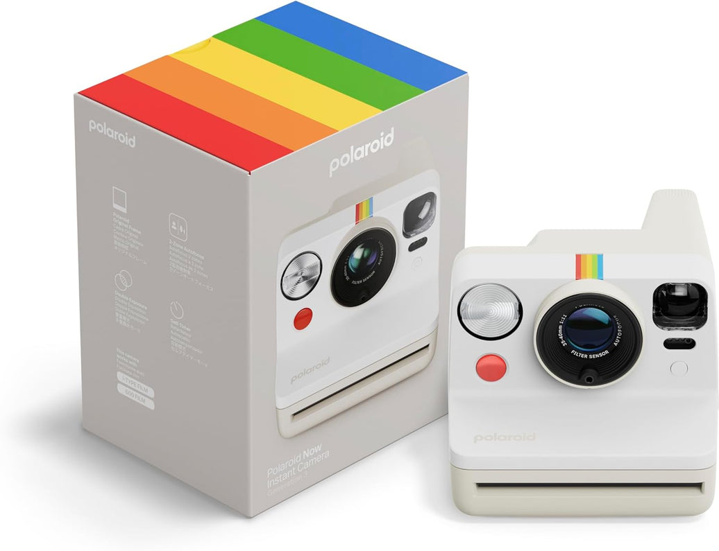 Polaroid Now Generation 3 - Pebble White