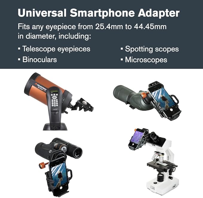 Celestron NeXGO 2-Axis Smartphone Adapter