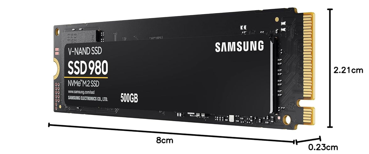 Samsung SSD 980 500GB PCIe 3.0 NVMe M.2 Internal Solid State Drive