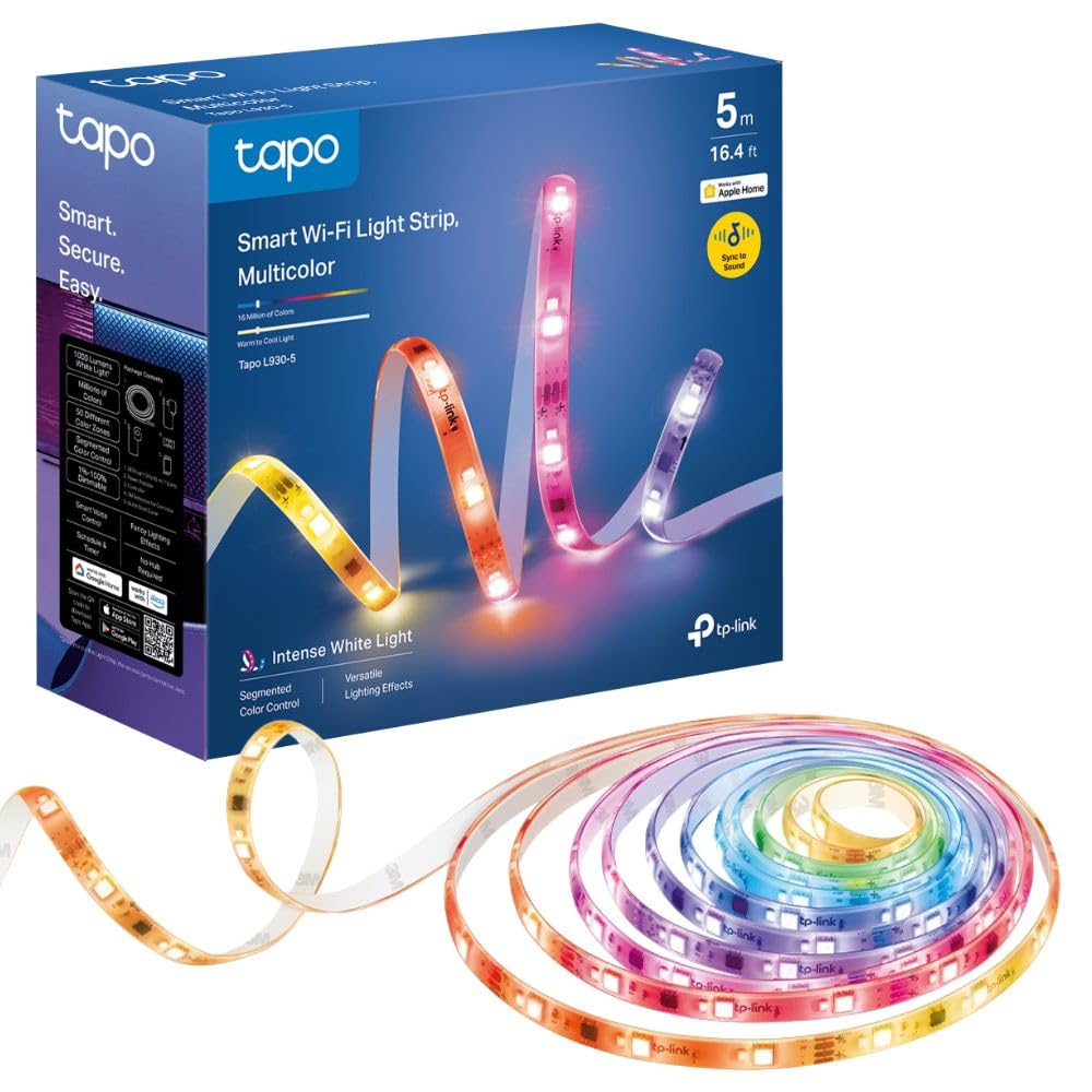 TP-Link Tapo L930-5 - Light strip - LED - 13 W - 16 million colours - 5 m