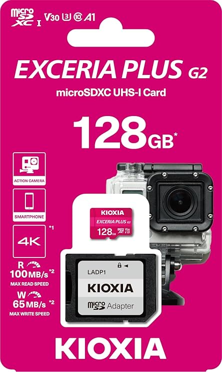 Kioxia EXCERIA PLUS G2 microSD 128GB