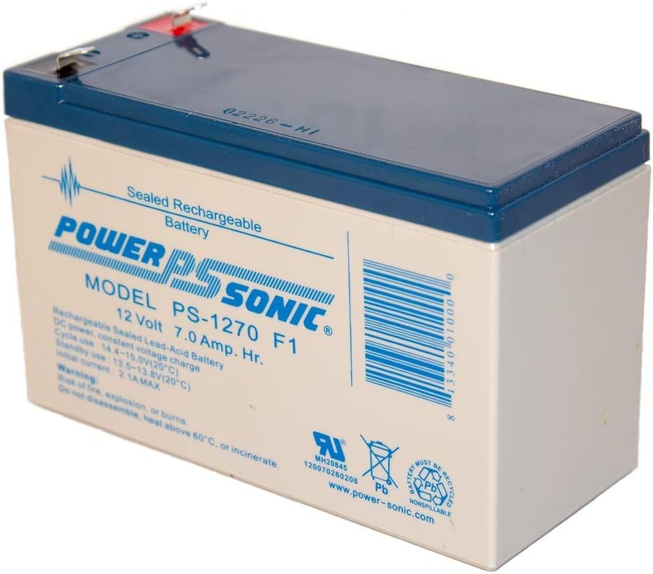 POWERSONIC PS-1270-VDS 12V&A BATTERY