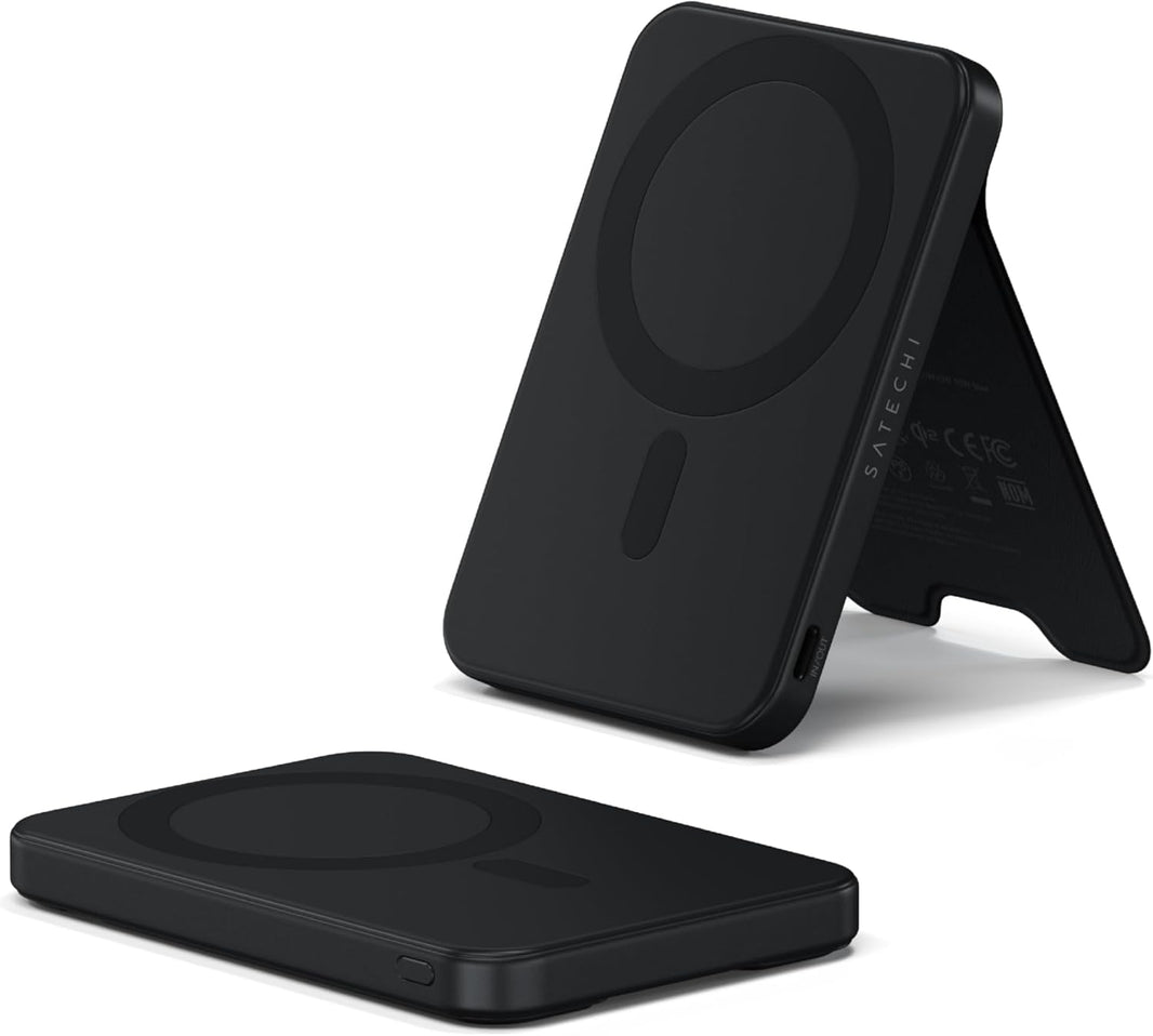 Satechi Qi2 5K Power Bank & Stand (Black