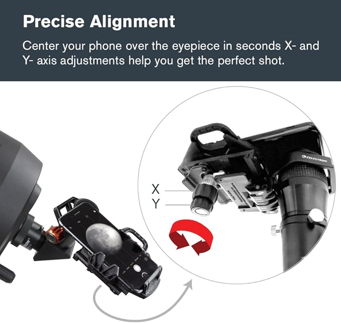 Celestron NeXGO 2-Axis Smartphone Adapter