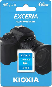Kioxia 64GB Exceria U1 Class 10 SD card