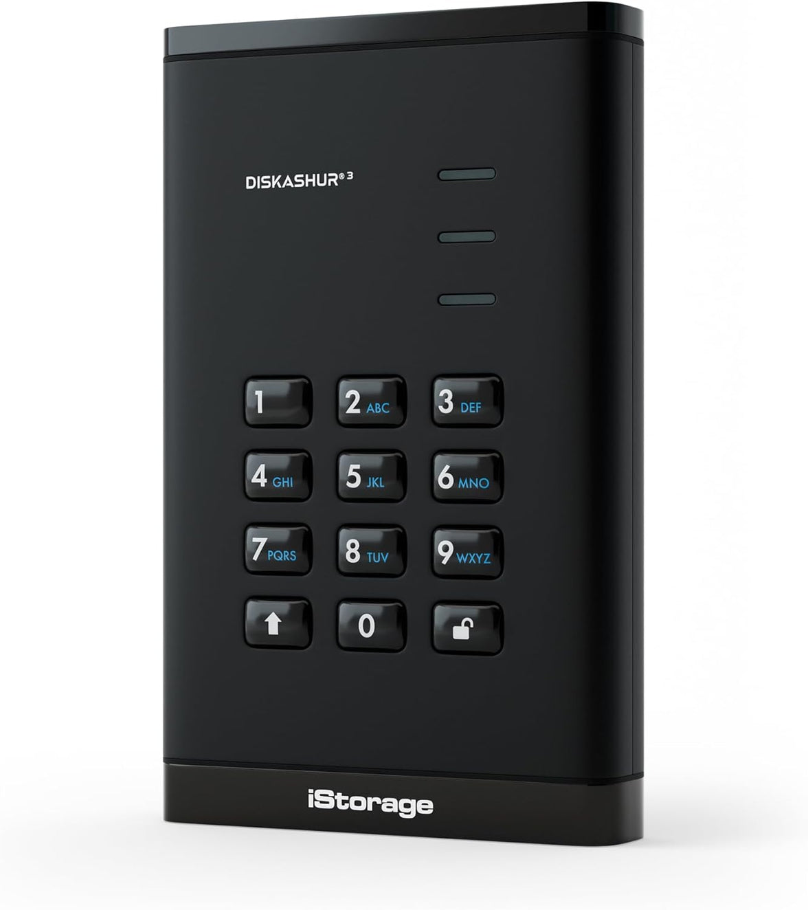 iStorage diskAshur3 HDD 5TB - Black