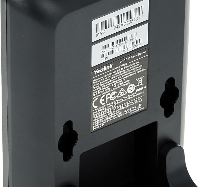 Yealink W70B DECT base station Grey