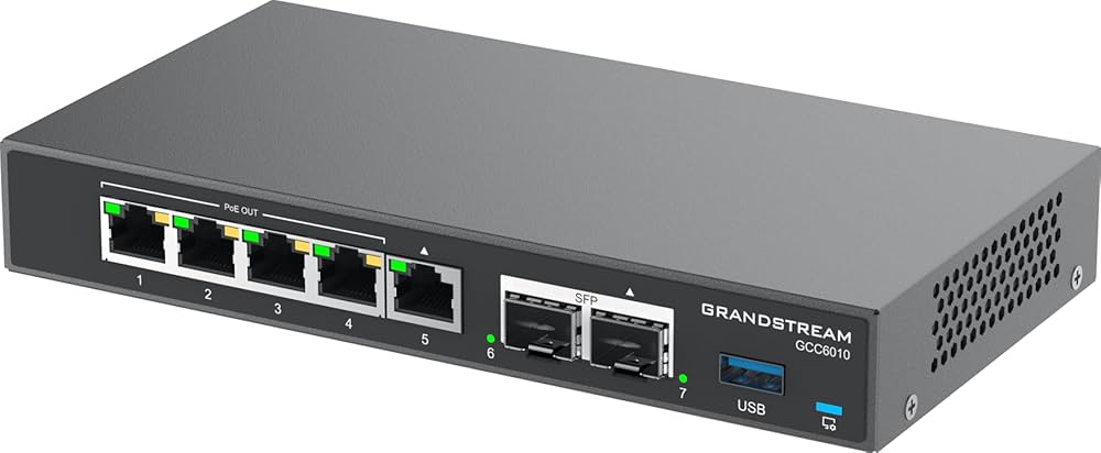 Grandstream GCC6010 ROUTER, PBX, SWITCH, FIREWALL