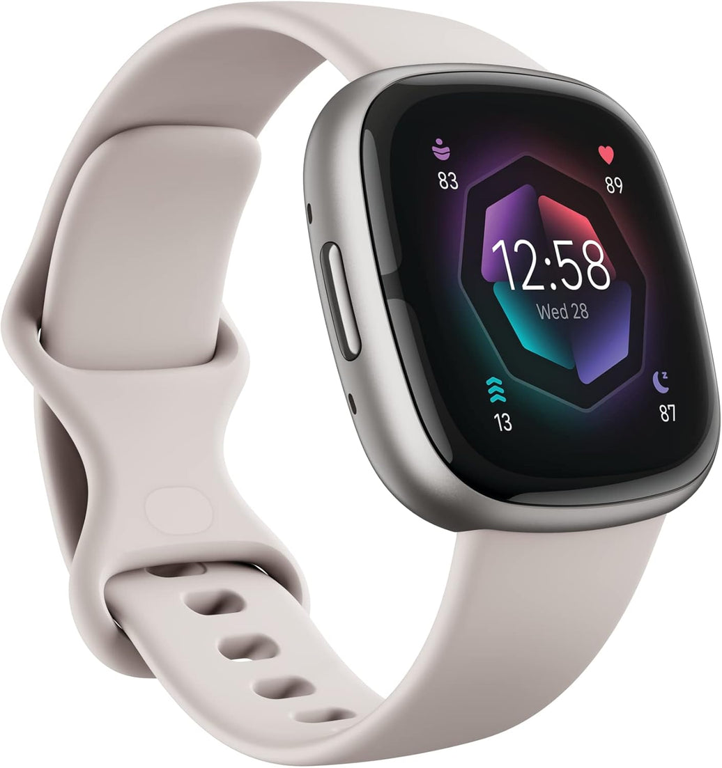 FitBit Sense 2Lunar White/Platinum