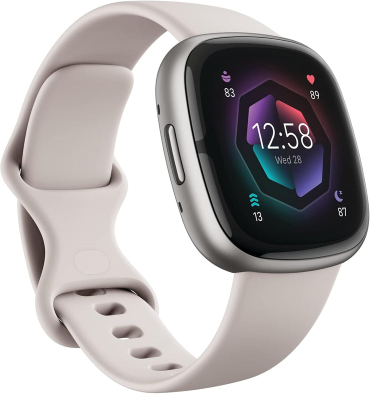 FitBit Sense 2Lunar White/Platinum
