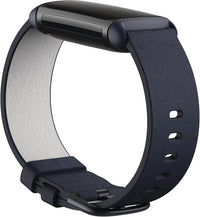 FitBit Charge5VeganLeatherBandIndigo S