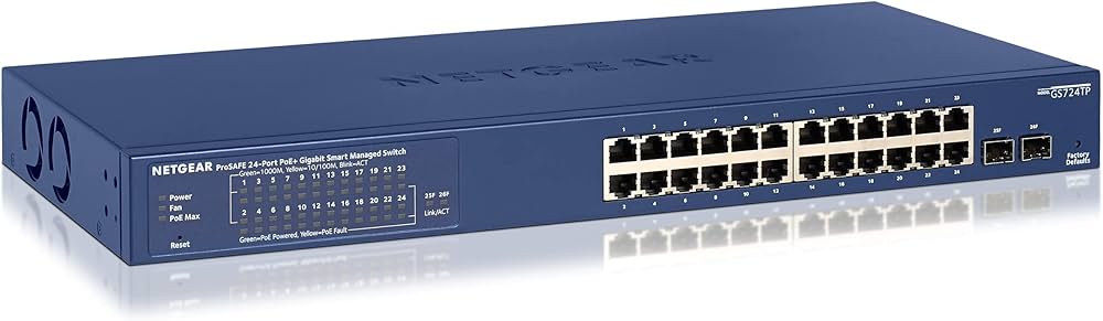 NETGEAR 24P GE Smart Managed Pro Switch
