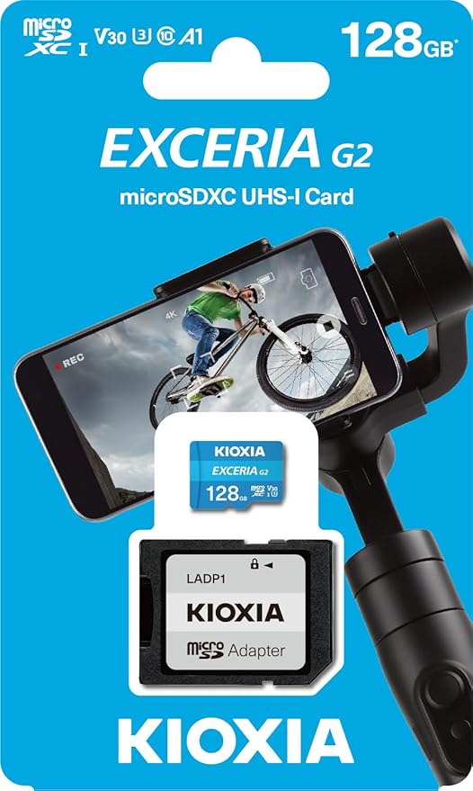 Kioxia 128GB Exceria U3 microSD