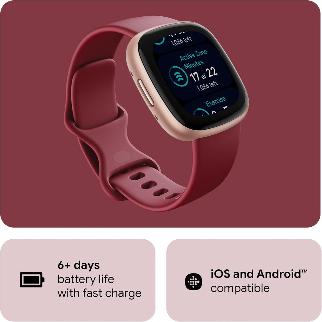 FitBit Versa 4Beet/Copper Rose