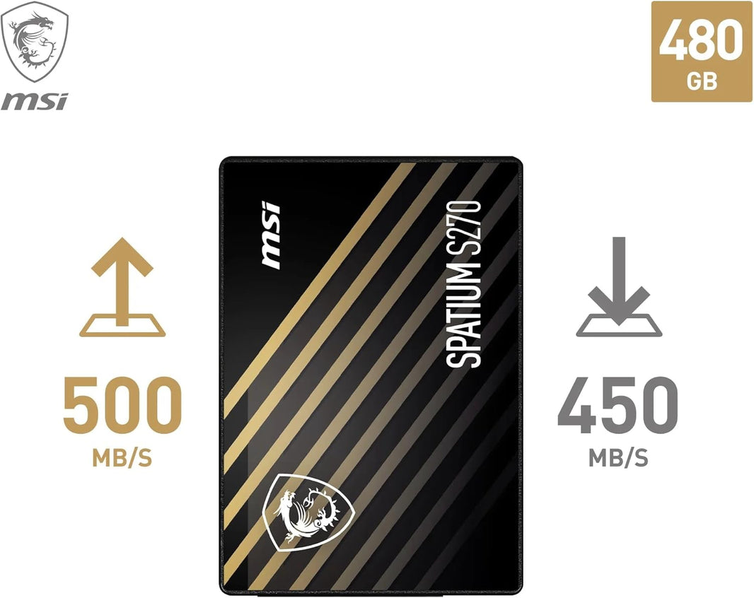 MSI SSD SPATIUM S270 SATA 480GB