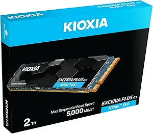 Kioxia EXCERIA PLUS 2TB NVMe M.2 SSD