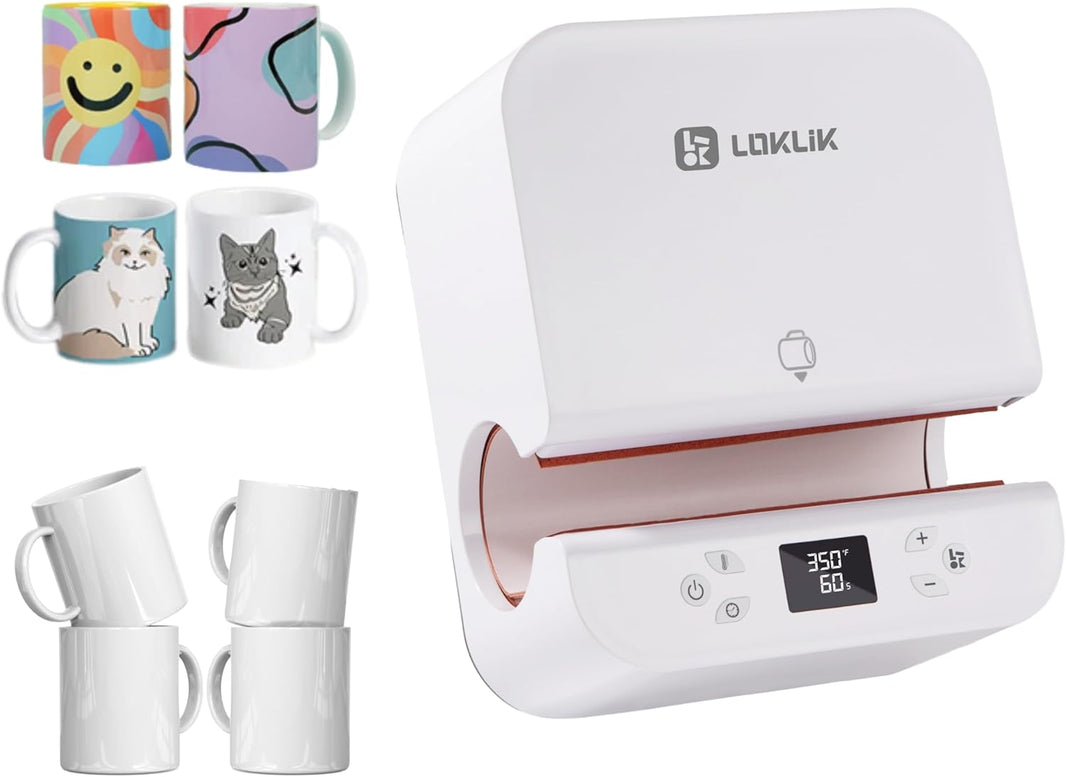 Loklik Impress Tumbler/Mug Press Bundle