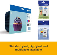 BROTHER J4000 series LC125XL CYAN INK CART