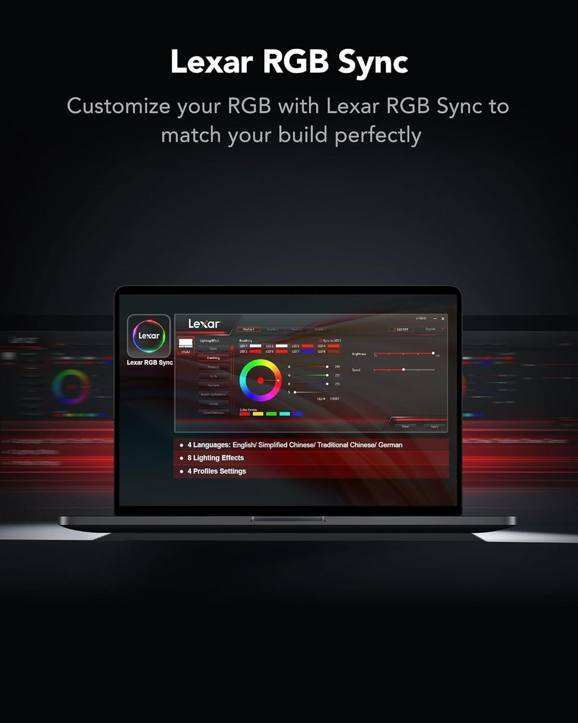 Lexar ARES 6400 DDR5 RGB 2X16GB DRAM