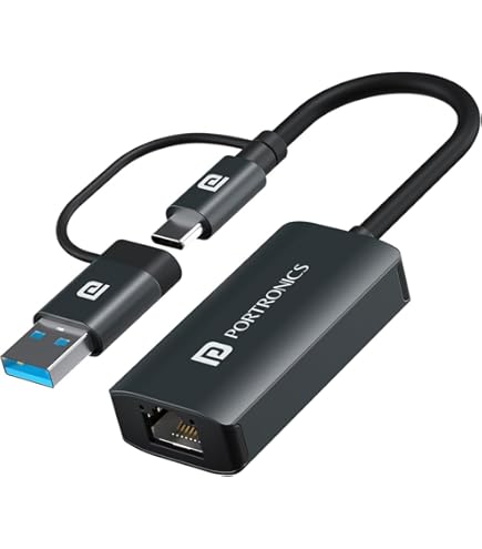 Plugable 2.5G USB C to Ethernet Adapter