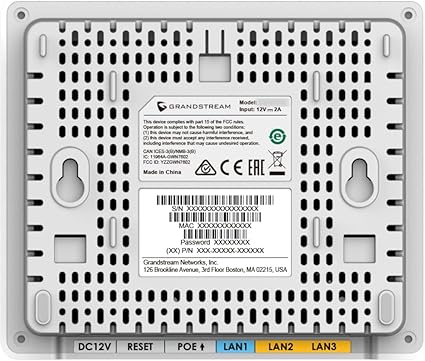 Grandstream GWN7603 Wave-2 Wi-Fi Access Point