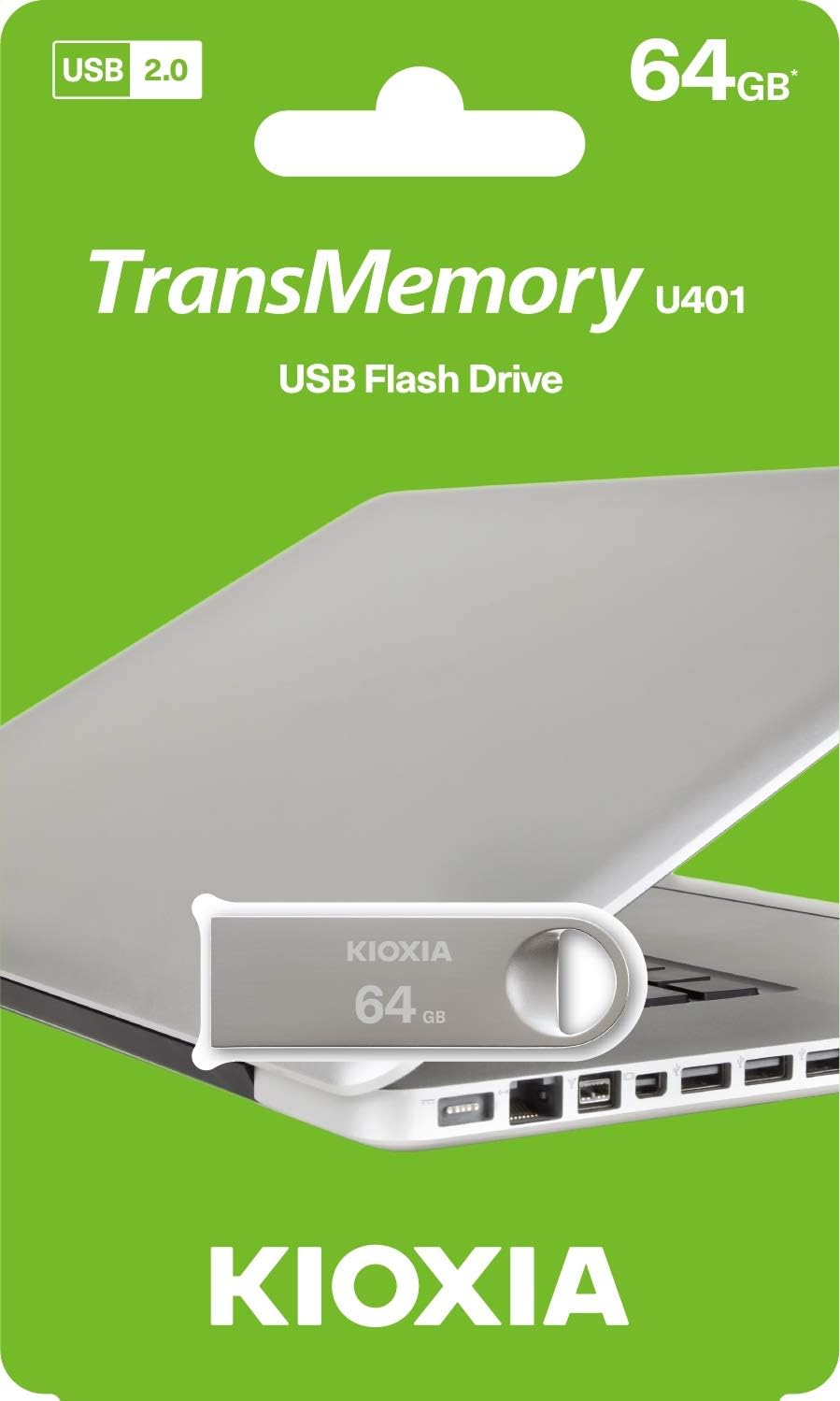 Kioxia 64GB TransMemory U401 USB2 Metal