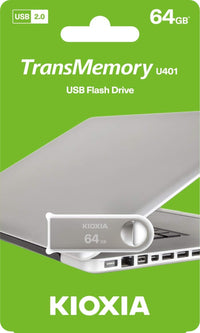 Kioxia 64GB TransMemory U401 USB2 Metal